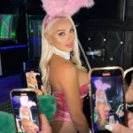 Daniella Chávez Instagram - Tú Conejita Playboy🩷✨Cuál es tu foto Fav? 🐰. @myslimusinas 🛻🎉.
