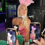 Daniella Chávez Instagram - Tú Conejita Playboy🩷✨Cuál es tu foto Fav? 🐰. @myslimusinas 🛻🎉.