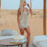 Daniella Chávez Instagram - Cumpleaños en el Desierto de Dubai 🐫🌵 Una celebración distinta para la mejor influencer en #Dubai Sonara
