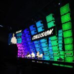 Danielle Robay Instagram - At Collision Conference with @att in Toronto talking about the game-changing power of connection + the mind-blowing future of tech. The future is here. Whether it's AI, VR, or nanotech, we're on the brink of a technological revolution that will reshape the way we live, work, and play. And amidst all the advancements, one thing remains crystal clear: as long as we’re connected the future looks bright 💫 #CollisionConf #Collision2023 #TechConference #attinfluencer Toronto Canada