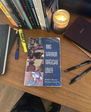 Danny Ramirez Instagram - KING WARRIOR MAGICIAN LOVER by Robert Moore and Douglas Gillette 

“A final word of encouragement: Any transformative process, like life itself, takes time and effort. We do our “homework” from the conscious side, and the unconscious, with its powerful resources, will, if approached in the right way, respond to our questions, our needs, and our woundedness in healing and generative ways.”