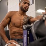 Danny Roberts Instagram - Wrapped up and ready to roll @ufceurope🥊 #UFC #UFC274 #UFCEurope #MMA #UKMMA #MixedMartialArts #JonesWrestling #HKickboxing #NoLimits #CombatSports Footprint Center
