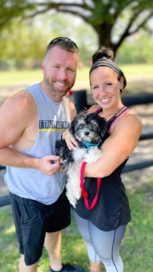 Danny Robertshaw Instagram - GRINCH is adopted! 

#alifetimepromise
#dannyronsrescue
#puppylove