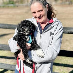 Danny Robertshaw Instagram - 🐶 🐶 🐶 🐶 🐶 Five precious Standard Poodle mix puppies born at @dannyronsrescue are finally with their #perfectmatch! 

IZZY, our Standard Poodle/Labrador momma, gave birth to these beauties in Nov. RAPUNZEL, EUGENE, MAXIMUS, PASCAL, and RYDER are all ready to rock and roll into their new homes! 

#perfectmatch
#DannyRonsRescue
#ALifetimePromise
#doodlesofinstagram