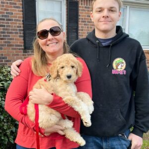 Danny Robertshaw Instagram - 🐶 🐶 🐶 🐶 🐶 Five precious Standard Poodle mix puppies born at @dannyronsrescue are finally with their #perfectmatch! 

IZZY, our Standard Poodle/Labrador momma, gave birth to these beauties in Nov. RAPUNZEL, EUGENE, MAXIMUS, PASCAL, and RYDER are all ready to rock and roll into their new homes! 

#perfectmatch
#DannyRonsRescue
#ALifetimePromise
#doodlesofinstagram