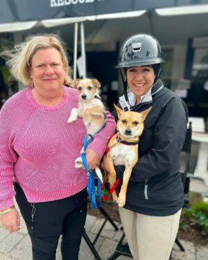 Danny Robertshaw Instagram - Smiling happy adopters and their new four-legged family members! Perfect matches made during our Danny & Ron’s Rescue WEF Adoption Event continuing through March 31st. 

#adoptlove #dannyronsrescue #alifetimepromise #rescuedogsofinstagram