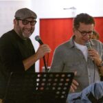 Dany Boon Instagram - En répètes ! on travaille pour vous faire un beau spectacle pour le 5 décembre à Lille . Photos de Denis Tribhou