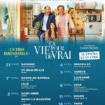 Dany Boon Instagram - Voici les dates de la tournée d’avant-premières de La vie pour de vrai qui démarre demain 🥳 Hâte de venir à votre rencontre au cinéma avec l’équipe du film ! #laviepourdevrai