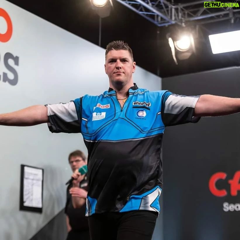 Daryl Gurney Instagram - Absolutely over the moon to come through today, and to beat a great player and friend in Joe. I'm determined to make the most of this opportunity, and I'm looking forward to taking on Nathan tomorrow afternoon. Thanks so much for the support, and to my amazing sponsors: @carquay @weekendoffender
