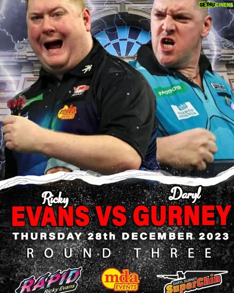 Daryl Gurney Instagram - 1️⃣ day to go! Can't wait to get back on that stage. @carquay @weekendoffender @winmauofficial