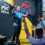 Daryl Gurney Instagram – GERMAN DARTS CHAMPIONSHIP (ET13)
ROUND ONE

DARYL GURNEY 6-2 Vincent van der Voort

Superchin up and running!

Finishes of 64 and 127 helped Daryl forge a 4-2 lead, and an 11-darter finished on 76 extended that advantage, before his trusty double 18 sealed the win.

A 95.09 average, and Ross Smith awaits in round two.

@txoddsofficial 
@totalhire 
@carquay 
@winmauofficial