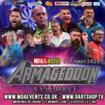 Daryl Gurney Instagram – Delighted to confirm that I will be at @mda_events_2021 Armageddon next May in Leicester!

Looking forward to what is a massive event, and one that I loved being part of this year.

Tickets available soon 🔥