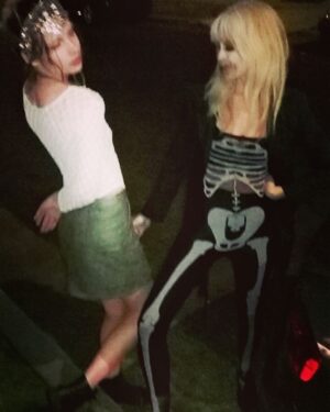 Daveigh Chase Instagram - Halloween throwback.. with sister super babe @pksirona loveee