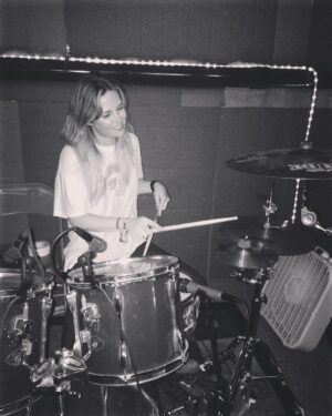 Daveigh Chase Instagram - beat it kid.