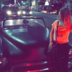 Daveigh Chase Instagram - Bout to steal the '51 bel air "the hot one" #chevrolet Hollywood Walk of Fame