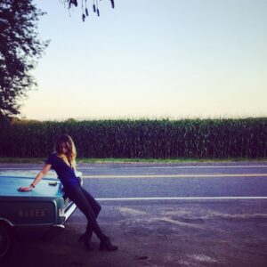 Daveigh Chase Instagram - Cars and Cornfields.
📷 @Thomas.Dekker