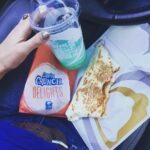 Daveigh Chase Instagram - Grilled stuft Nacho +Mountain Dew freezer + cap'n crunch delights = party in my mouth guaranteed #whynot