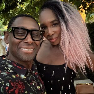 David Harewood Instagram - About last night.
@venuswilliams #legend
