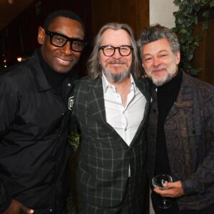 David Harewood Instagram - Had a great time at the @appletv #bafta get together last weekend!
#garyoldman #andyserkis 
📷DaveBennet/JamesKelly