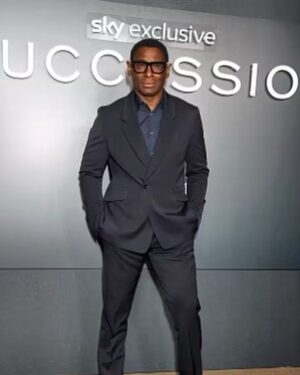 David Harewood Instagram - Thanks to @paulsmithdesign @sabinaharper for getting me ready for the @succession premiere. What an episode. 

Thanks to @finchandpartners @skytv @hbo for a great night. Image credit PA.