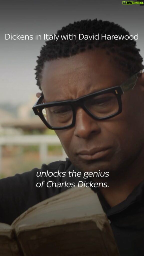David Harewood Instagram - It’s a big week for @section52films as our first ever documentaries air on Sky Arts. Join me as I take a deep dive in to the life and work of Charles Dickens, an author who I initially thought wasn’t for me, is now someone I’ve become deeply fond of. Dickens in Italy with David Harewood airs Tuesday 19th December at 8pm. A co-production with Ballandi. And on Thursday 21st December, our first solo produced documentary Dickens: Phantoms & Fiction which features readings from the incredible Adjoa Andoh, Adeel Akhtar and Asha Banks, and me - airs at 8pm. Come and join us! @skytv #section52films #davidharewood #dickensinitaly #dickensphantomsandfiction #skyarts