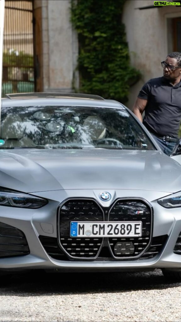 David Harewood Instagram - Such a joy driving this beautiful BMW I4 around the streets of Italy! Watch Dickens in Italy with me David Harewood Tuesday 19th December on @skyarts @skytv at 8pm. @section52films