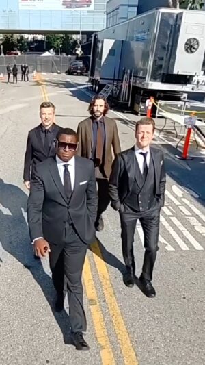 David Harewood Instagram - A truly amazing couple of days in Los Angeles at the Game Awards with these fine people. @samlakewrites @ilkkavilli_official and Matt Poretta.  Here's some behind the scenes action as we put the show together and got our groove on! Big thanks to everyone who helped us out and of course a huge thank you to Poets of the Fall for creating such a fantastic track!
@remedygames