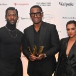 David Harewood Instagram - Thank you @sabinaharper and Malachi Kirby for this sneaky but wonderful surprise. Sat at a table of top talent @walpole_uk awards including @thelecky and @werucheopia who all looked fabulous. The whole night was 🔥🔥🔥 📸 DaveBennet