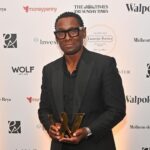 David Harewood Instagram - Thank you @sabinaharper and Malachi Kirby for this sneaky but wonderful surprise. Sat at a table of top talent @walpole_uk awards including @thelecky and @werucheopia who all looked fabulous. The whole night was 🔥🔥🔥 📸 DaveBennet