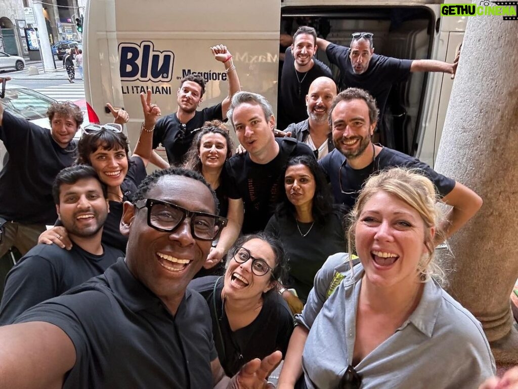 David Harewood Instagram - And that’s a wrap on our first ever production as Producers! Big thanks to everyone @ballandi_ for providing us with such a fabulous crew and to @benedettapinelli for leading us the whole time. This has been a joy to work on. Onwards🙌🏾 @sabinaharper @section52films #skyarts Hotel Bristol Palace