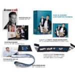 David Hasselhoff Instagram - What's in the Hoff Fanbox you might ask? Well, plenty of great stuff for you, including a signed photograph by yours truly, a poster, exclusive patches, a lanyard keychain and my iconic piano scarf from 1989. Yes, this one! All together in one box along with the new album "Party Your Hasselhoff". Preorder it now via the link on my page. Link in bio! @schubertmusicofficial @restless.records @the_orchard_ @abglanzentertainment #partyyourhasselhoff #davidhasselhoff #thehoff #thepassenger