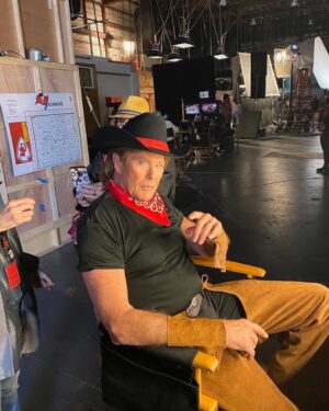 David Hasselhoff Instagram - Whaa ha looks like a game, a big Game, it’s a pick em !! Both teams are the best! #SuperBowl