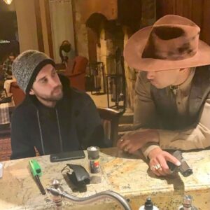 David Lambert Instagram - This was a very fun one. Cannot wait for people to check this movie out! I met some of the best people on this shoot and am very proud of what we created together. 
You may also notice that Tom and I are working together again. That’s 100% the case and I think you’ll all be thoroughly entertained with what we did :) 
Thank you to everyone who was there. Honored to have been a part of it and it’s never a good bye, just a see you later. @snowvalleymovie