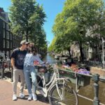 David Lim Instagram - High on life and love. 🚲🧡🌿🇳🇱 #amsterdam Amsterdam, Netherlands