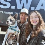 David Lim Instagram - Last day on set. 🖤 #rollswat Los Angeles, California