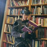 David Lim Instagram - Behind the scenes from last night’s @swatcbs, and probably the last time they let us film in a bookstore… 📚🤓🤫 #SWAT