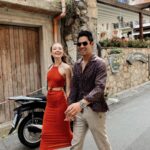 David Lim Instagram - Touch down in Taormina! 🌶️🛵🇮🇹 #taormina #sicily #ciao Taormina, Sicily