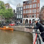 David Lim Instagram - High on life and love. 🚲🧡🌿🇳🇱 #amsterdam Amsterdam, Netherlands