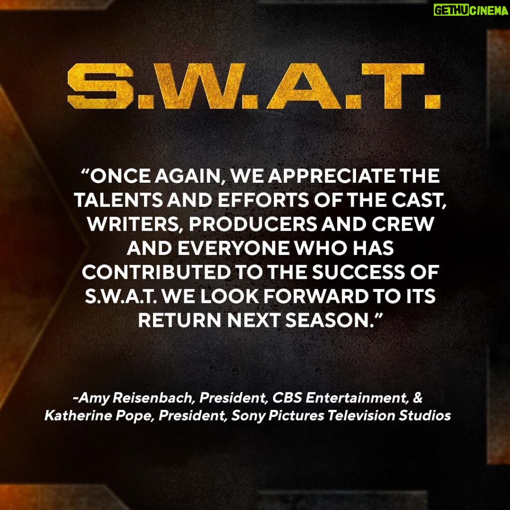 David Lim Instagram - Live to fight another day. The resilience of this show and our fans was on full display this past weekend. Getting cancelled on Friday and un-cancelled on Monday brought a whirlwind of emotions for all of us, as we’ve poured our hearts and souls into #SWAT for six amazing seasons. Even after the news of cancellation, it didn’t feel like it was over just yet. Thank you @sptv @cbstv and the entire @swatcbs fam for letting us give the show and our characters a proper send-off. And shout out to our fearless leader @shemarfmoore for always fighting for what’s right. SWAT. SEASON 7. THE LAST DANCE. LET’S GO!!! 🖐🏽✌🏽💥