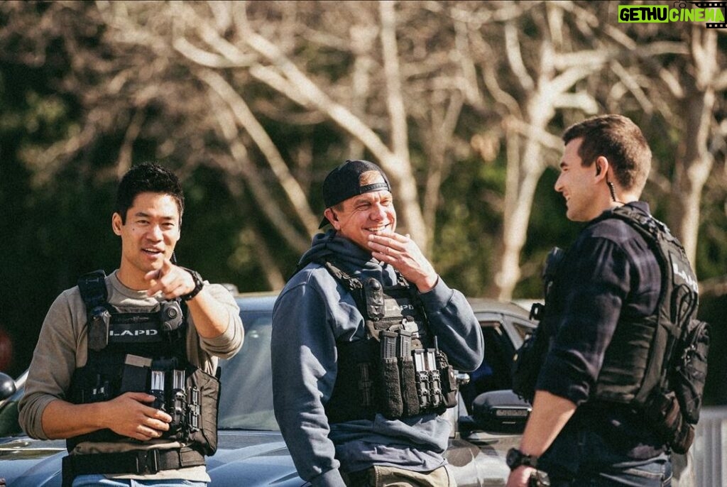 David Lim Instagram - It’s about that time, fam… @swatcbs is all new, 8/7c tonight! 🚔💥⚠️ #SWAT 📷 @davinophotostudio Los Angeles, California