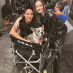 David Lim Instagram - Last day on set. 🖤 #rollswat Los Angeles, California