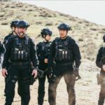 David Lim Instagram - Shot behind the shot, Acton edition. We spent two days in the freezing cold filming an epic action sequence for this Friday’s episode of @swatcbs. 🎥💥🥶 #SWAT Acton, California