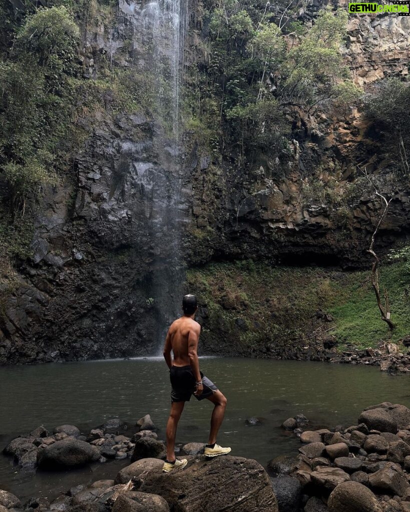 David Lim Instagram - Just going with the flow. 💧🌱🪷 #kauai Kaua'i, Hawaii