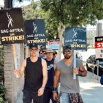 David Lim Instagram – Strength in numbers. The @swatcbs fam showed out on the picket lines! Give the writers and actors a fair deal, and let’s get back to work. 💥🪧💪🏽

#SAGAFTRAstrong #WGAstrong #rollswat Radford Studio Center