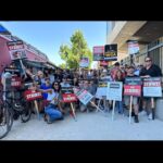 David Lim Instagram – Strength in numbers. The @swatcbs fam showed out on the picket lines! Give the writers and actors a fair deal, and let’s get back to work. 💥🪧💪🏽

#SAGAFTRAstrong #WGAstrong #rollswat Radford Studio Center