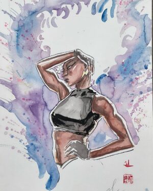 David Mack Instagram - My new #STORM cover to MARVEL's X-Men: Rise of the Powers of X.

Original art & prints of my work are available at @KirybsComicArt.

My new art book: THE MARVEL ART OF DAVID MACK ships soon!
@clover_press 

I was interviewed with @VincentDOnofrio this week about #ECHO & #Daredevil. Will share it when it's public. 
In my story is the interview of @AlaquaCox on the Tonight show! 

I taught at the School for the Deaf in Africa, Asia, & Europe, in my work for the US State Dept, and the students love Echo all around the world. And now to see Echo embraced so personally here & on mainstream TV is moving. 

A heartfelt thank you to the cast & creators of the ECHO @Disney+ series, @AlaquaCox @sydneyfreeland @mariondayre @zahnmcclarnon @shoshannah7 #DarnellBesaw & all that I met & have yet to meet, for putting such heartfelt effort & thoughtfulness into this story & character & world. 

Sharing my watercolor art in honor of ECHO, including young Maya played by Darnell Besaw, 

Video at the ECHO premiere with the cast & creators.
Legendary @VincentDOnofrio graciously telling the press that I created Echo & helped with his Kingpin performance on #Daredevil.
Wonderful to view the Echo series with my co-creator & collaborators on that first story, @JoeQuesada, & @JimmyPalmiotti, (who also hired me to write Daredevil back then- 25 years ago, & on) & editor Nanci Q, @AmandaConner, & @ComicKairi, who filmed this moment & so many other photos & videos I will share with you here.

I hope you enjoy the ECHO show.

You can find my original art work at @KirbysComicArt