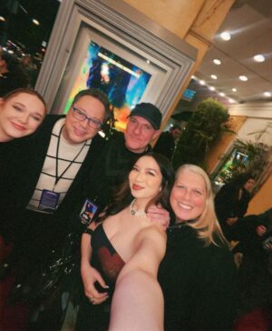David Mack Instagram - At the ECHO premiere with the cast & creators.
Legendary @VincentDOnofrio graciously telling the press that I created Echo & helped with his Kingpin performance on #Daredevil.
Wonderful to view the Echo series with my co-creator & collaborators on that first story, @JoeQuesada, & @JimmyPalmiotti, (who also hired me to write Daredevil back then- 25 years ago, & on) & editor Nanci Q, @AmandaConner, & @ComicKairi, who filmed this moment & so many other photos & videos I will share with you here.

A heartfelt thank you to the cast & creators of the ECHO @Disney+ series, @AlaquaCox @sydneyfreeland @mariondayre @zahnmcclarnon @shoshannah7 & all that I met & have yet to meet, for putting such heartfelt effort & thoughtfulness into this story & character & world.

It's a moving experiences for me to see the ECHO story come to life after all these year, & after so much invested in the character & stories that come from a very personal place.

It was incredible to see so many people dressed as ECHO at the premiere, & so wonderful to see the character embraced by the Deaf community & the Indigenous community.

I taught at the School for the Deaf in Africa, Asia, & Europe, in my work for the US State Dept, and the students love Echo all around the world.  And now to see Echo embraced so personally here is so moving. 

I hope all of you enjoy the show today.