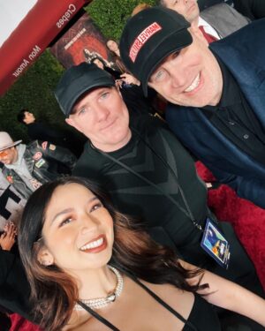 David Mack Instagram - At the ECHO premiere with the cast & creators.
Legendary @VincentDOnofrio graciously telling the press that I created Echo & helped with his Kingpin performance on #Daredevil.
Wonderful to view the Echo series with my co-creator & collaborators on that first story, @joequesada , & @jimmypalmiotti , (who also hired me to write Daredevil back then- 25 years ago, & on) & editor Nanci Q, @AmandaConner, & @ComicKairi, who filmed this moment & so many other photos & videos I will share with you here.

A heartfelt thank you to the cast & creators of the ECHO  @marvel @disneyplus + series, @AlaquaCox @sydneyfreeland @mariondayre @shoshannah7  @zahnmcclarnon @deveryjacobs & all that I met & have yet to meet, for putting such heartfelt effort & thoughtfulness into this story & character & world.

It's a moving experiences for me to see the ECHO story come to life after all these year, & after so much invested in the character & stories that come from a very personal place.

It was incredible to see so many people dressed as ECHO at the premiere, & so wonderful to see the character embraced by the Deaf community & the Indigenous community.

I taught at the School for the Deaf in Africa, Asia, & Europe, in my work for the US State Dept, and the students love Echo all around the world.  And now to see Echo embraced so personally here is so moving. 

I hope all of you enjoy the show today.