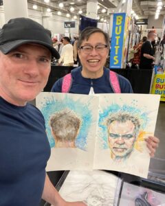 David Mack Instagram - Thank you so much for the #Birthday wishes! & kind & thoughtful messages! I'm so grateful! Sharing this new @AddictionHQ cover available at NYCC! At @mtrplshq booth. @vincentzurzolo @quinn.david Modeled by @ComicKairi My ART & PRINTS at @KirbysComicArt LINK in BIO See you at NYCC! My table is H-15. Will have the #4 #SIKTC Mack Pack at my table! Pic with @walter.simonson.5 @louisesimonson926 @byantastic w @vincentdonofrio book cover art ! Thanks for the AMAZING orders on THE MARVEL ART OF DAVID MACK book! Can still order it at LINK in my BIO @clover_press Find prints & originals of my work at @KirbysComicArt My creation of MARVEL Studios #ECHO JANUARY on Disney+ Thanks all of you who have supported my books & work over the years! Can you believe it's 25 years since I first created ECHO on my first work at MARVEL as WRITER for #Daredevil? And 30 years since my first KABUKI story! (Which is what got me the offer to start writing Daredevil at Marvel. All my KABUKI books at @DarkHorseComics. Including our creator-owned series called COVER with @brianmbendis , inspired by my overseas work for the US State Dept. Updates on KABUKI soon!