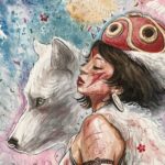 David Mack Instagram – Thanks for the LOVE at the signings!  You can find me in the PORTLAND area signing this Wed 4-6 at @TFAW by @darkhorsecomics building!  My new cover  of @StanSakai’s #UsagoYojimo out Wednesday!

And because you ASKED for it!
New #PrincessMononoke PRINTS from @kirbyscomicart here: https://kirbyscomicartshop.com/collections/david-mack?page=1&fbclid=IwAR3pYNaZp7jIltVHJP8ar9F4RUqohBQXtgJUphdMu2AooaPr_TtrB2IH9T8

The original art sold, but please order the limited edition prints while they are available!
Modeled by @comicKairi!
LINK in my BIO

The first of my line of prints of this series!

See you at: 
@NY_Comic_Con in Oct.  #Sanfrancisco Expo in Nov.  Japan in Dec: @TokyoComicCon & @braveandboldart
#Hawaii in January! 

A pic from last night With @Oeming @BRIANMBENDIS & London Bendis. See you at my @TFAW
#portland signing Wednesday 4-6pm 
@DarkHorseComics

I will have my ORIGINAL ART available! & my NEIL GAIMAN #Sandman PRINTS!
From @Catmihos
